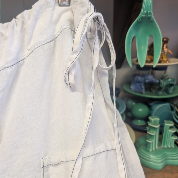 NWTO Cynthia Ashby Linen Pantaloons - Picture 5 of 9